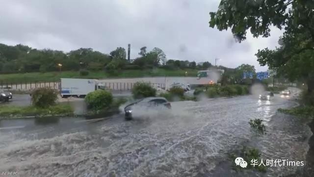 受台风影响,日本东部港口遭破坏,在东京湾发生多起撞船事故