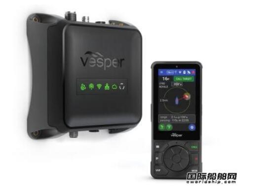 Vesper Marine推出世界首个无线触摸屏船用甚高频收音机