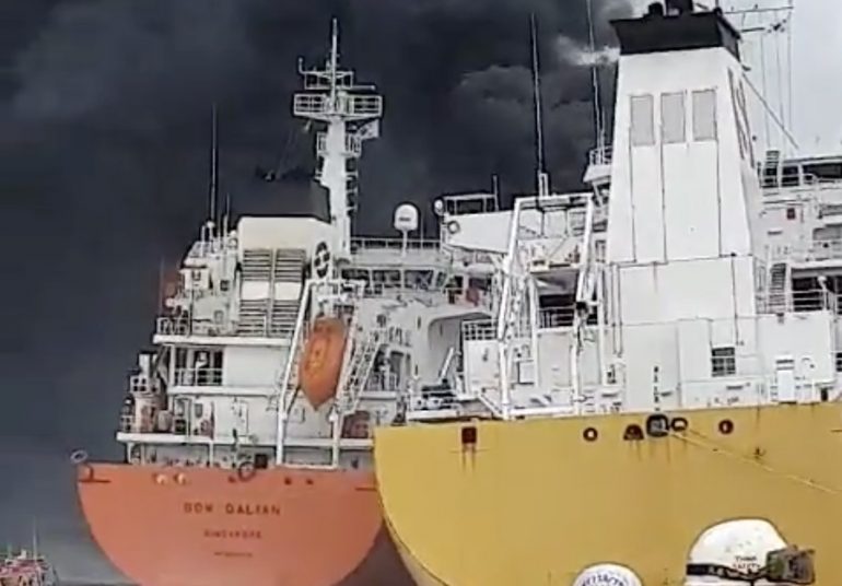 Explosion on Stolt chemical tanker at Ulsan injures nine