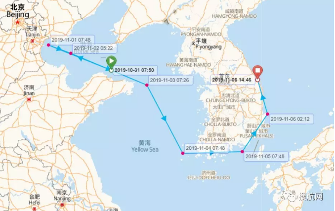 突发丨事故多发！经停中国的货船在韩国撞船、MSC MAAS集装箱船在荷兰撞船、美国一艘货船在哥伦比亚搁浅！