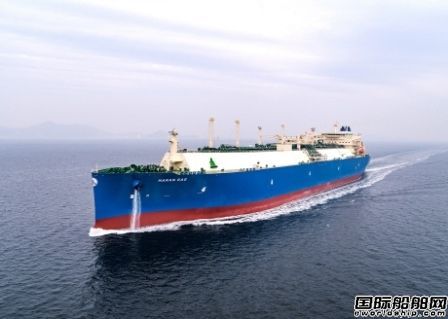大宇造船交付首艘“船底吹气”LNG船