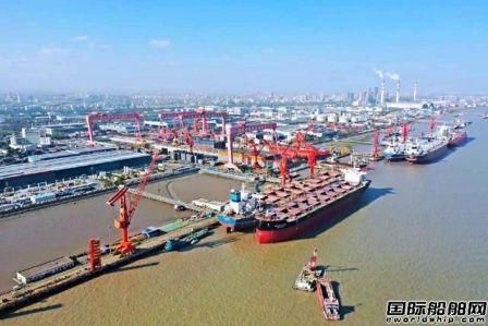 中国第一！外高桥造船全年交付量达550万吨