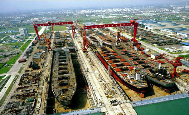 因中韩企业挤压陷困境 日本造船业掀重组热潮