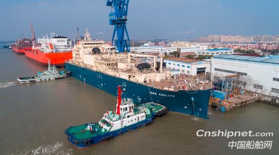 全球最大的LNG加注船圆满完成试航