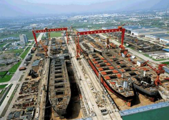 上半年中国继续保持全球造船业三大指标第一