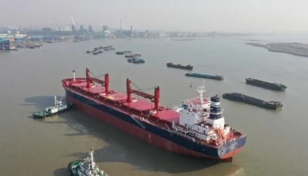 新大洋造船交付新年首船2020年订单丰收