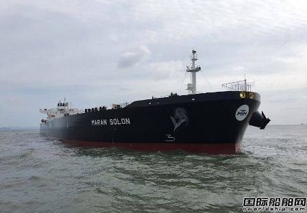 大韩造船交付希腊船东一艘苏伊士型油船