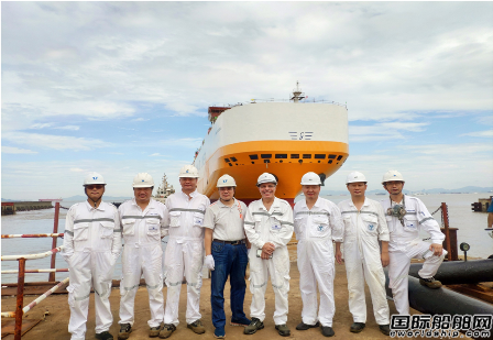 扬帆集团交付第6艘国内自主研发最大汽车滚装船