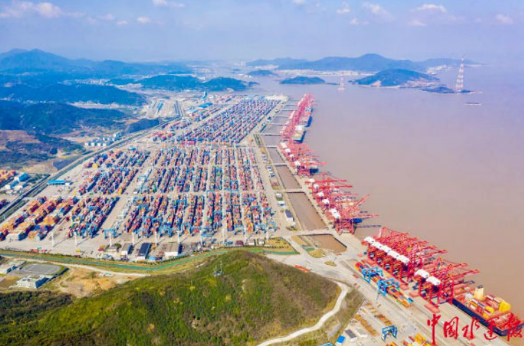 宁波舟山港一季度集装箱吞吐量同比增长25.1%