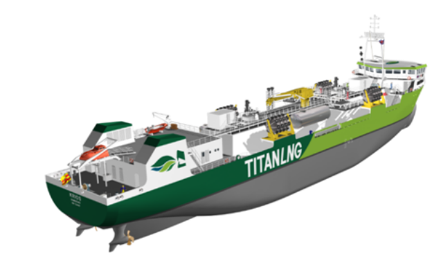 Titan LNG招标订造1艘LNG加注驳船