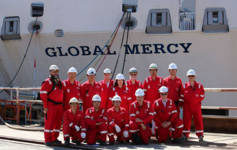 全球最大民用医院船“Global Mercy”号完成海试