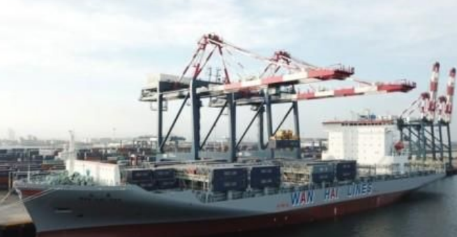 万海航运又一艘新造3055TEU集装箱船首航投入运营