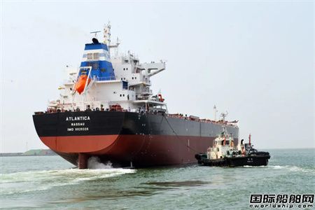 京鲁船业交付Chartworld第4艘82000吨散货船