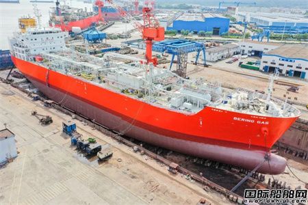 舟山中远海运重工圆满完成“白令”号LPG船修理改装工程