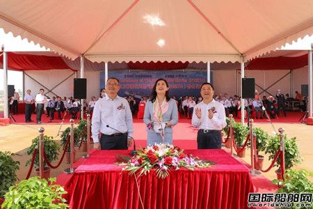 沪东中华为中船租赁建造第2艘17.4万方LNG船命名