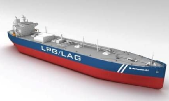 川崎重工获川崎汽船首艘LPG动力VLGC订单