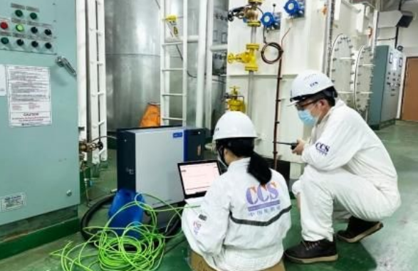 中国船级社开展首次实船黑碳排放测试