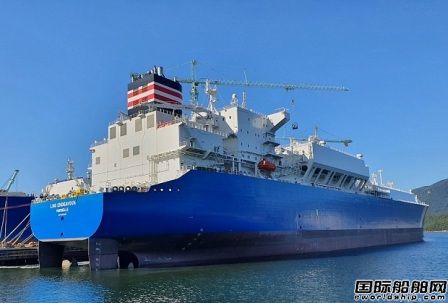 三星重工交付日本邮船一艘17.4万方LNG船