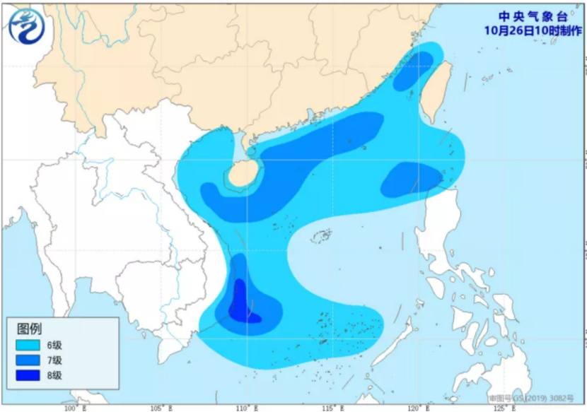 台风“玛瑙”位于西北太平洋，中心最大风力9级