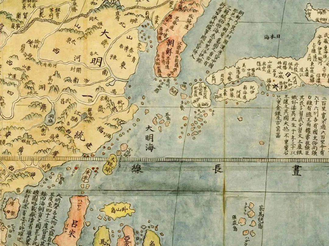 航海文化之——中国古海图