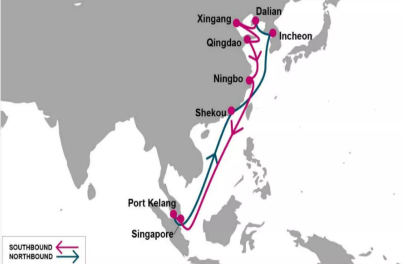 ONE推出中国至东南亚新航线