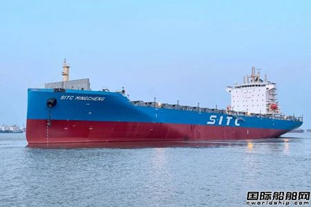 新扬子造船交付海丰国际第9艘2400TEU集装箱船