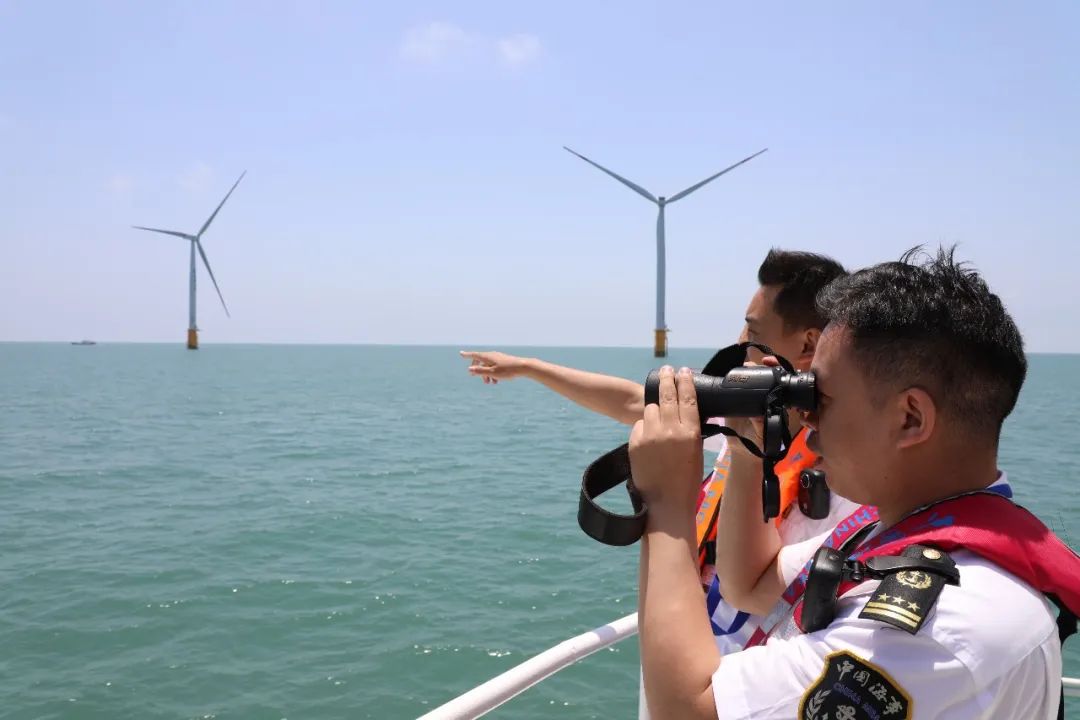 全国首个！船舶航行风电场有了固定线路和行船指引