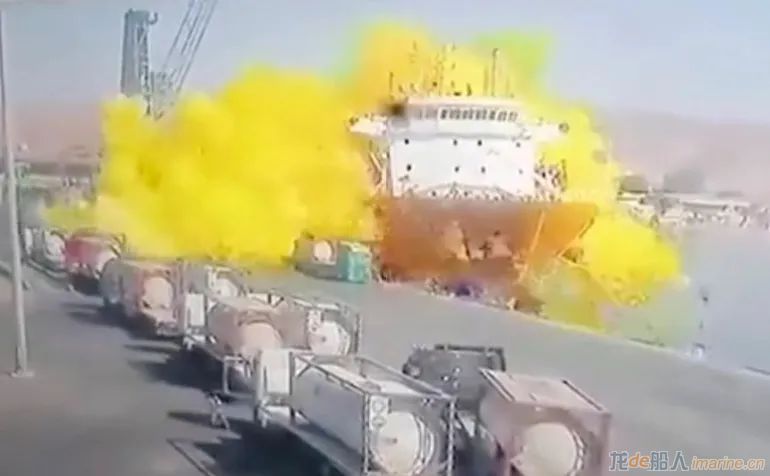 约旦一港口集装箱爆炸使有毒气体泄漏致13死