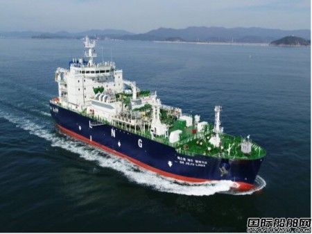 首艘船投入运营！大韩海运加快推进LNG加注业务