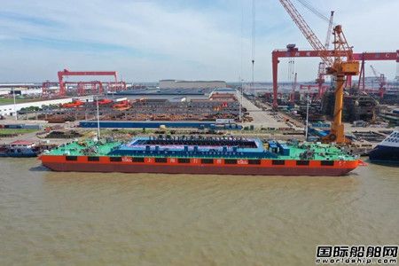 全球首艘古船整体打捞专用工程船“奋力”号顺利交付