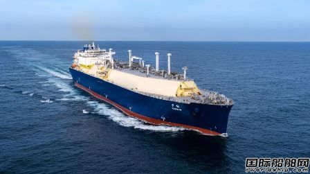 沪东中华交付中远海运中石油国事LNG项目首制船