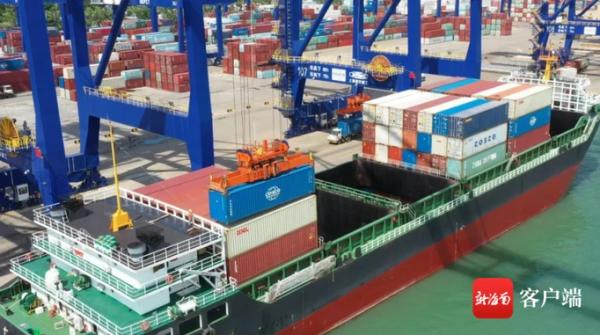 海口集装箱码头完成生产操作系统智能化升级 迈入智慧港口行列