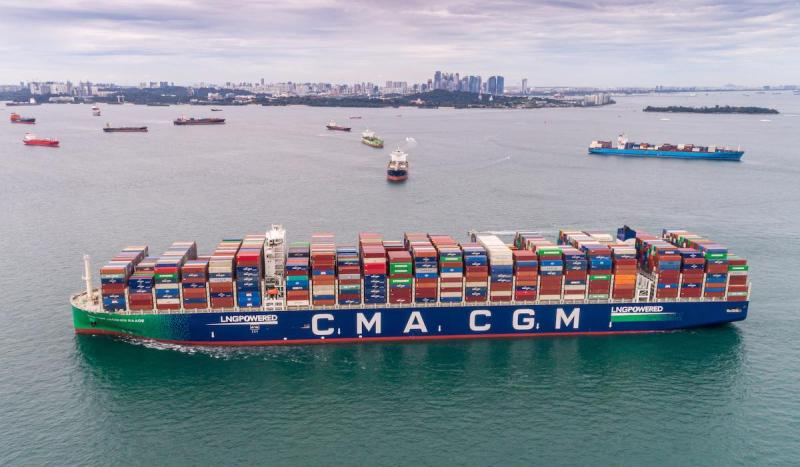 10亿美元！CMA CGM 4艘24000TEU集装箱大单来了~