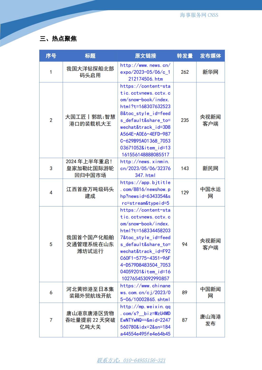 港航业舆情监测周报·第9期丨CNSS 0509_05.jpg