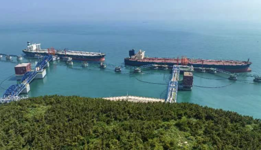 年接卸能力增加1600万吨 山东港口烟台港30万吨原油码头二期正式投产
