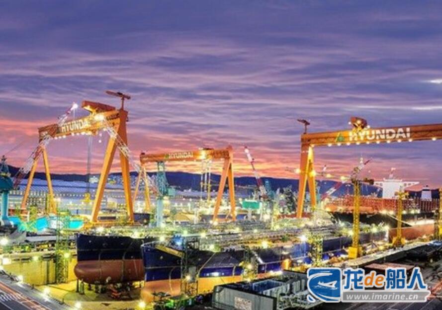韩国造船业手持订单创12年新高