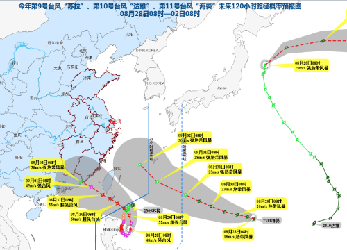 双台风还不够，“三台风”要来了？