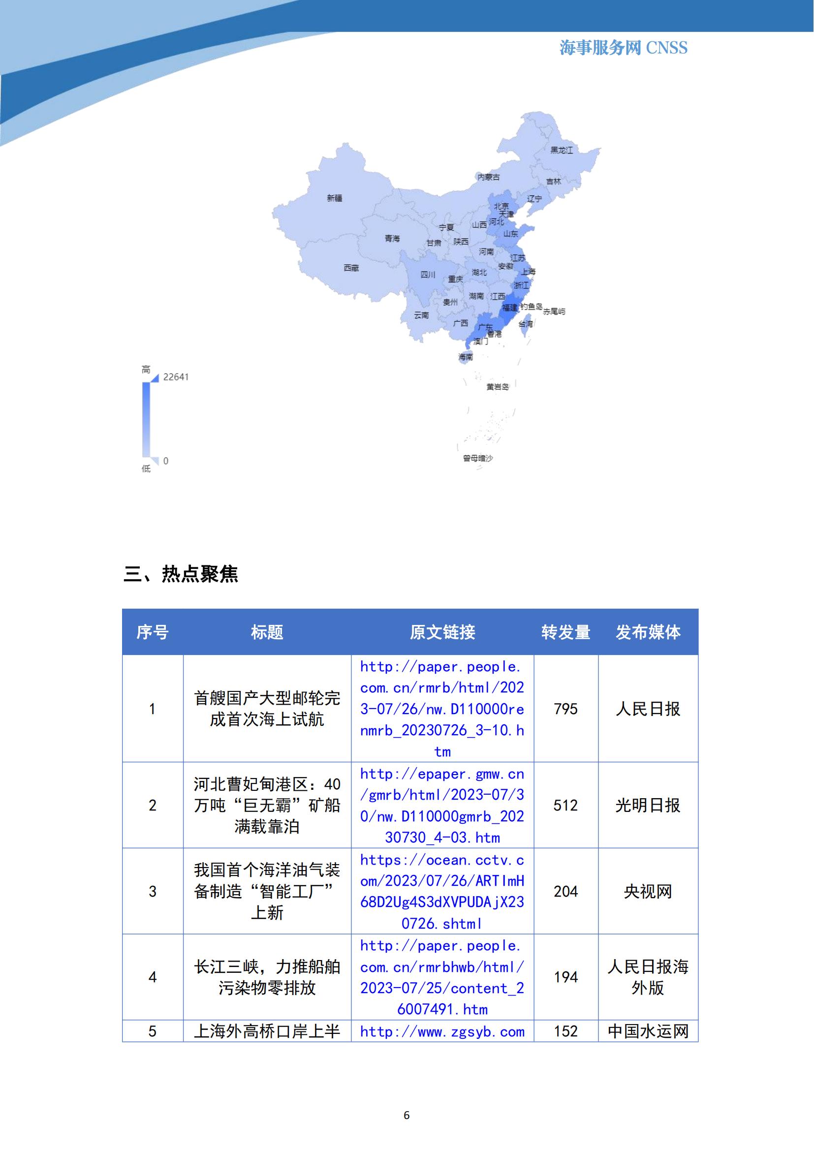 港航业舆情监测周报·第19期丨CNSS 0731_05.jpg