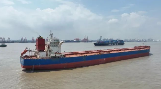 船来不用等，立即能靠岸，上海江苏大型散货船通航更便利了