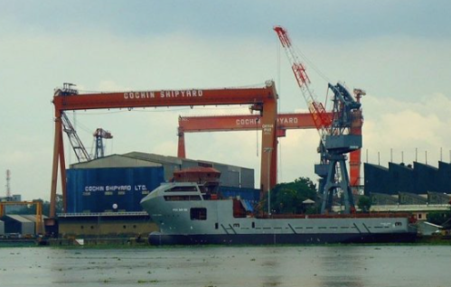 印度：计划十年内成为全球前五大造船中心