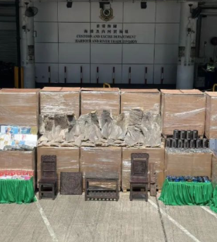 利用远洋船走私货物遭香港海关侦破！