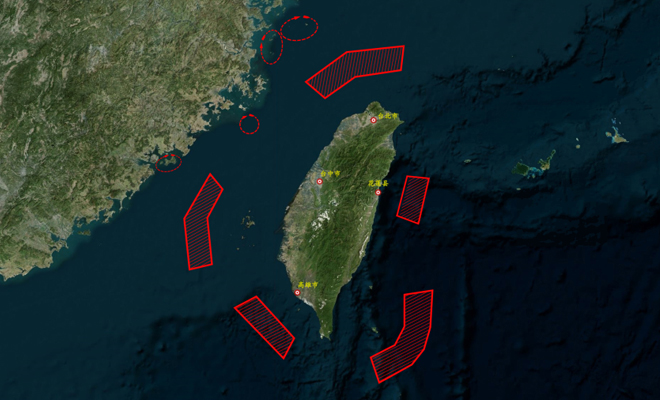 东部战区位台岛周边开展“联合利剑－2024A”演习
