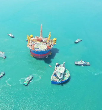 “海葵一号”，顺利安家