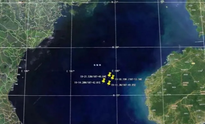 海南海事局：北部湾附近有四艘沉船，请各航船注意！