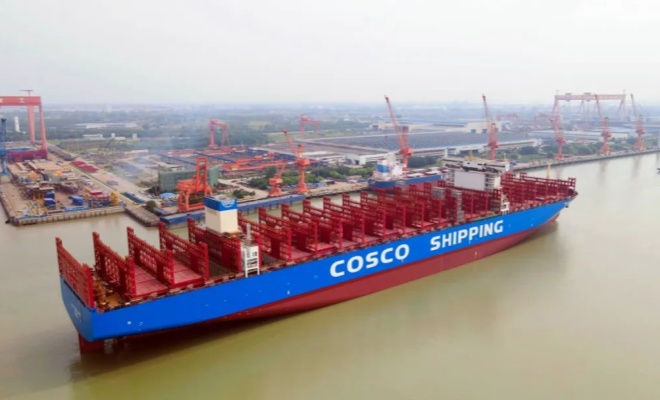 国内首艘16000TEU甲醇双燃料集装箱，命名！