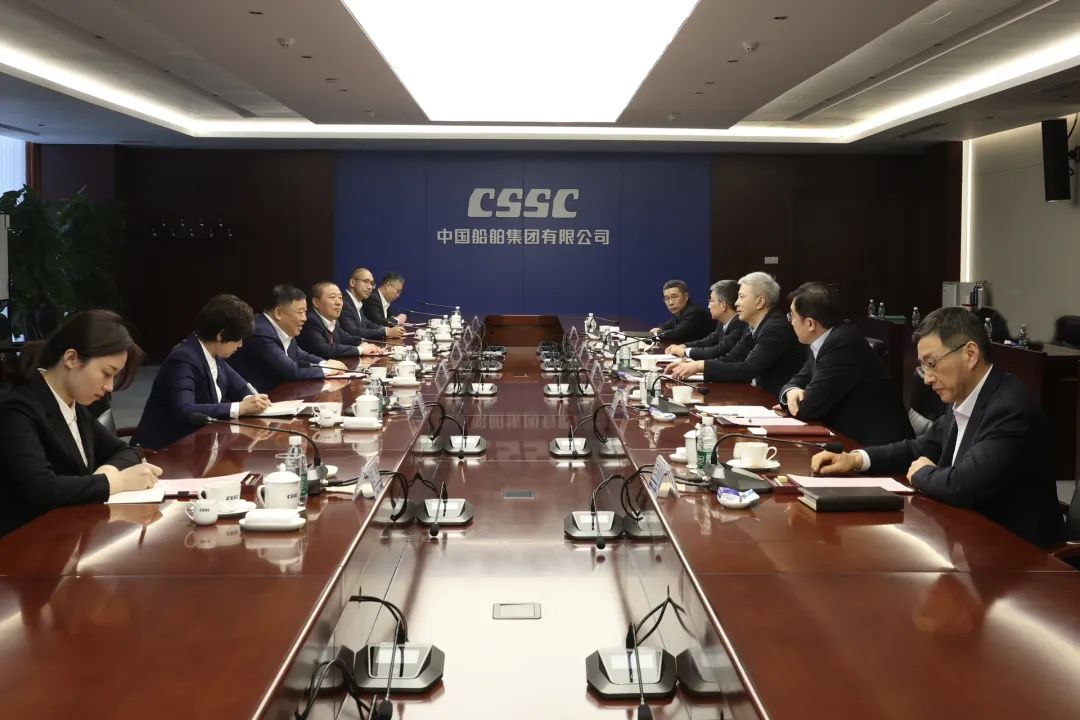 中船董事长，会见恒力董事长
