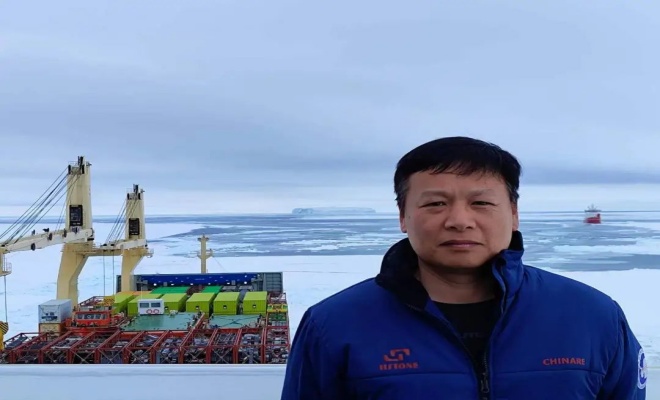 两征南极、创装卸纪录！郑和航海风云榜 “领航人物” 潘照强的航海担当