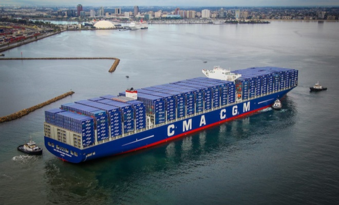 达飞带着1.8万TEU集装箱船，重返红海