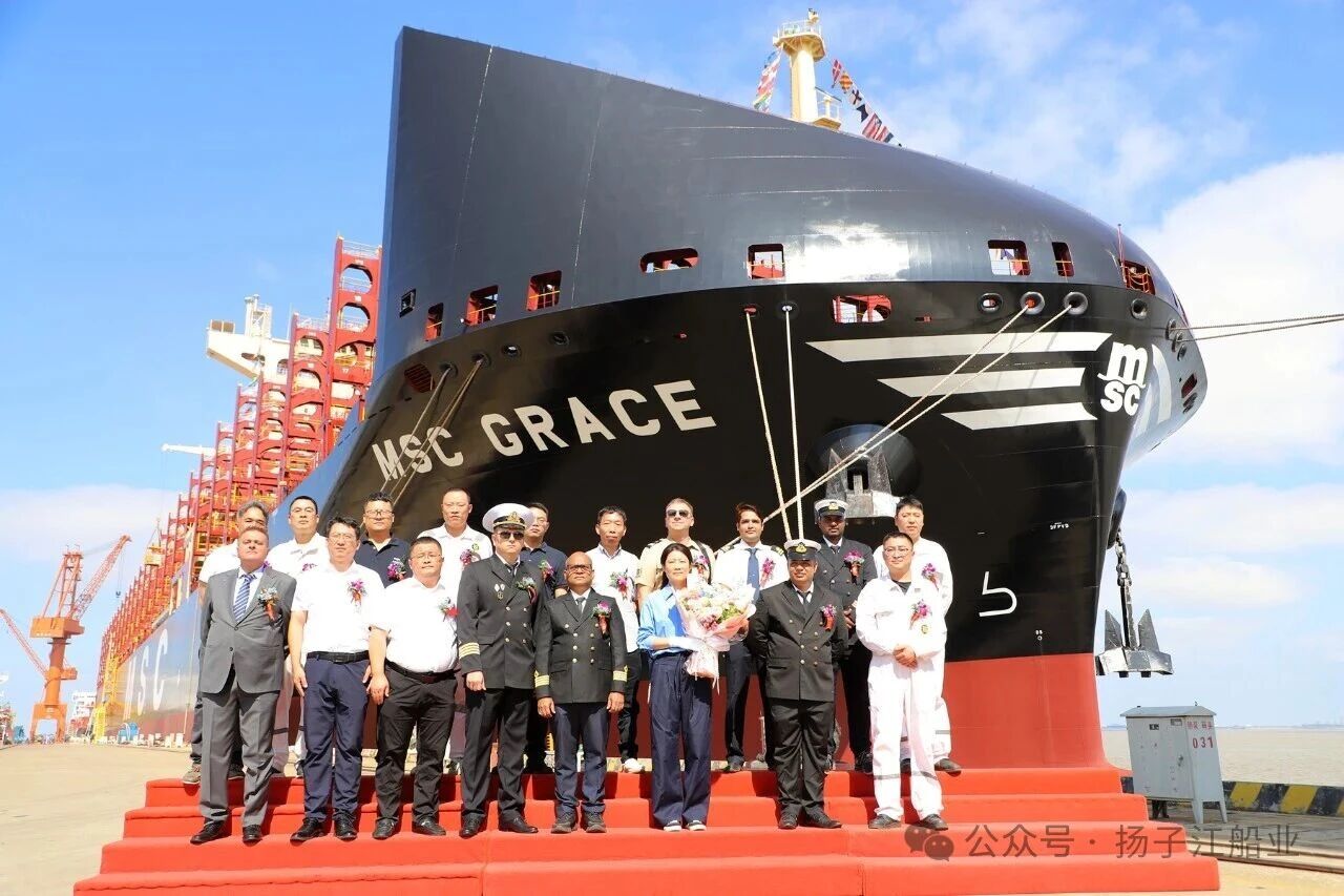 这家中国船厂，已为MSC建造10艘LNG双燃料集装箱船
