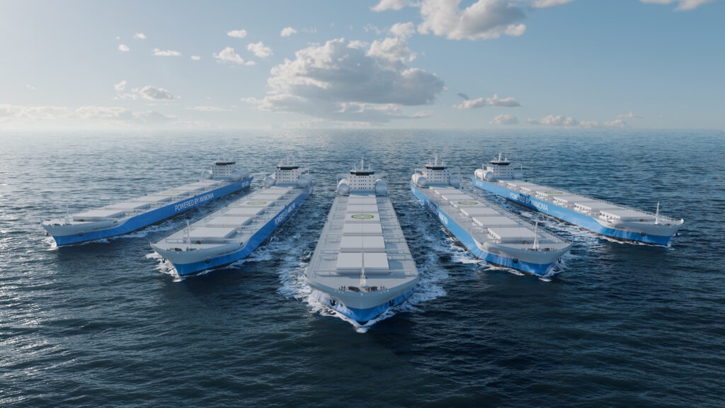 拿下政府补助！三艘氨燃料散货船来了